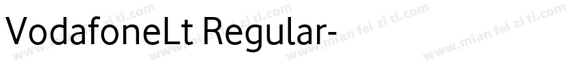VodafoneLt Regular字体转换